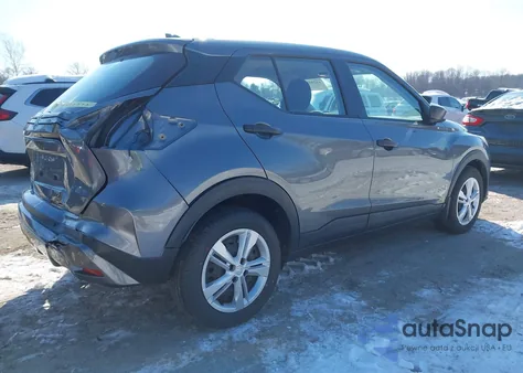 2024 Nissan Kicks S Xtronic Cvt из США, поврежденный, VIN 3N1CP5BV6RL477386